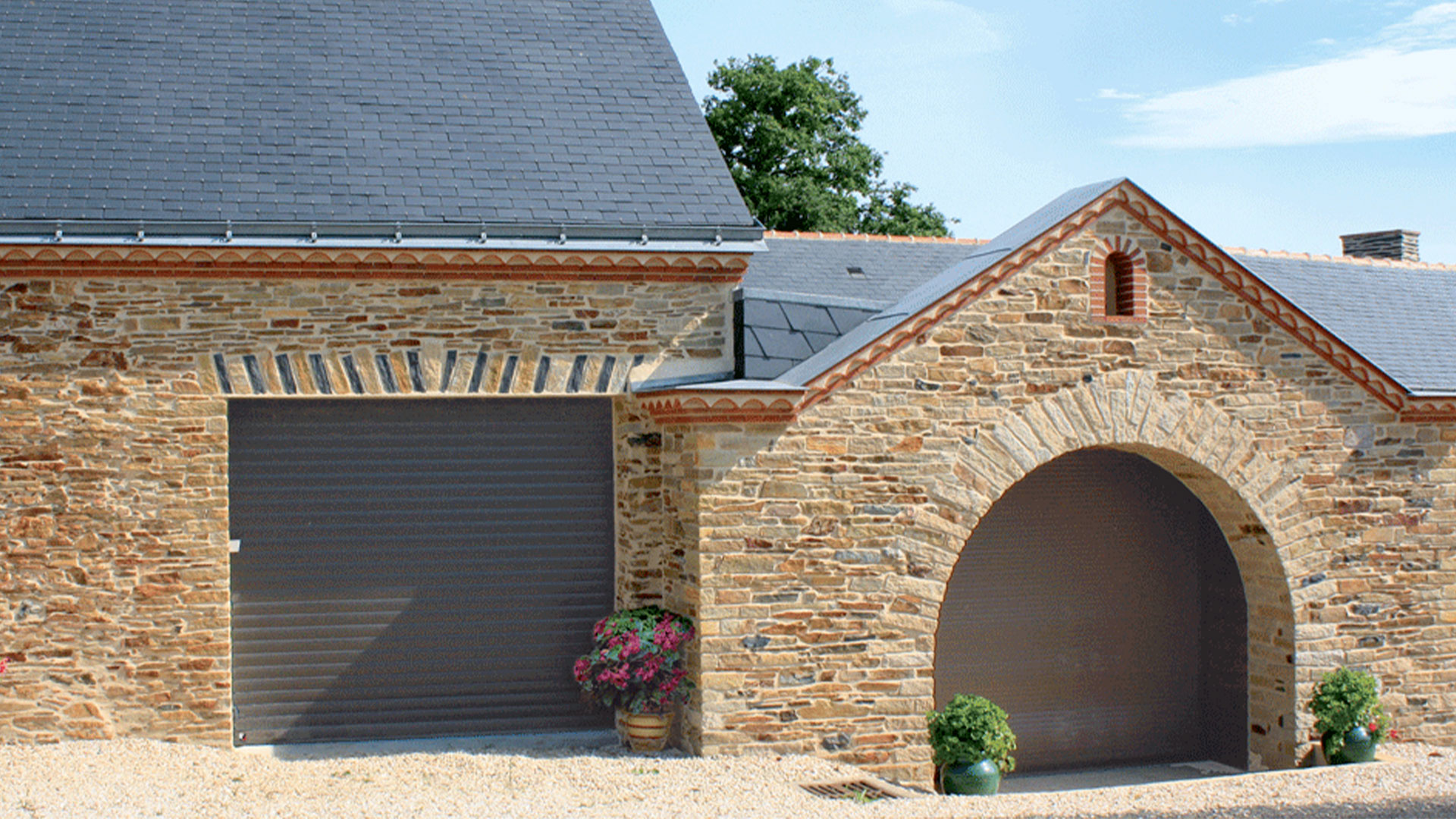 porte garage enroulable sur mesure