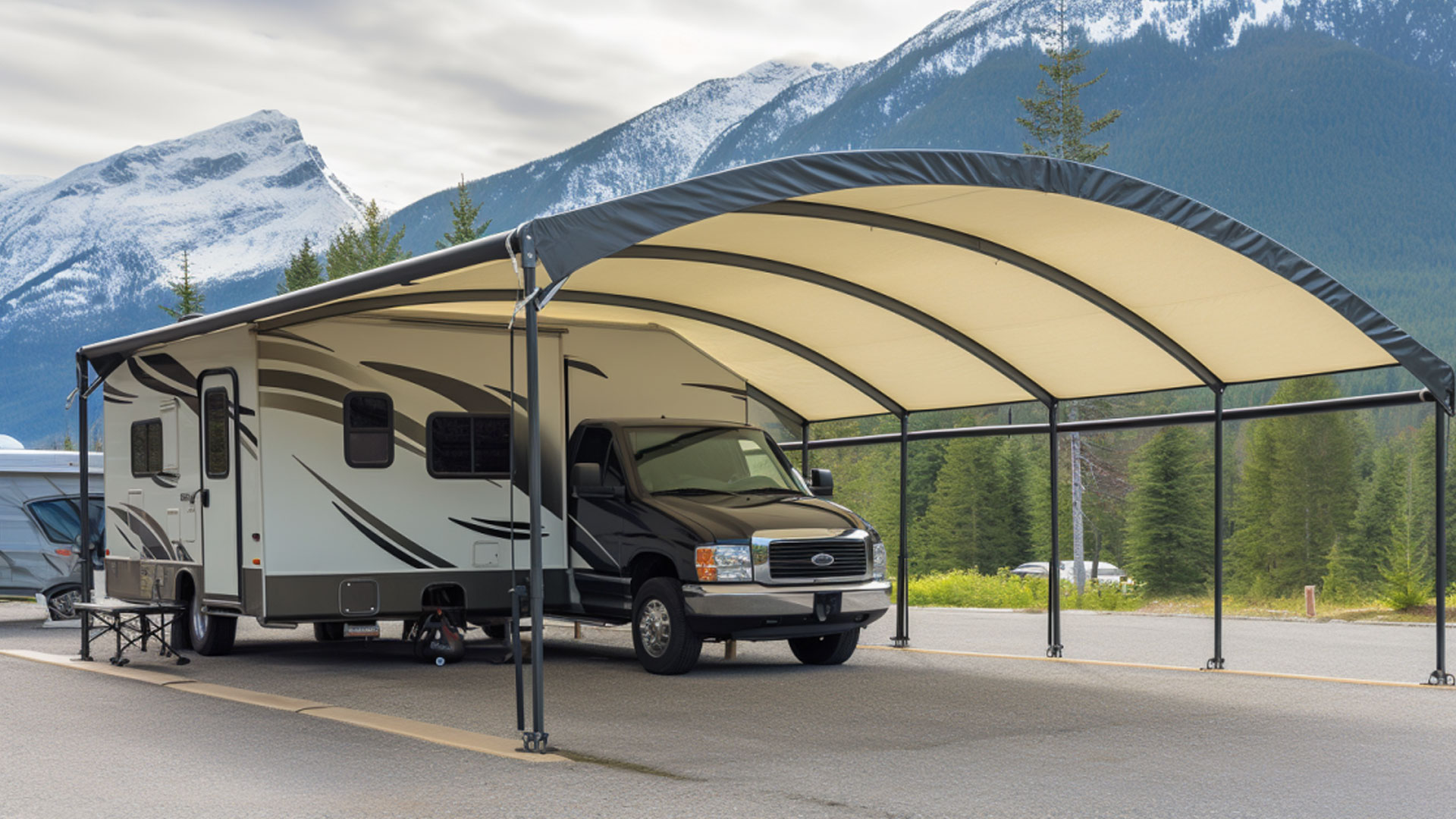 carport camping car 1