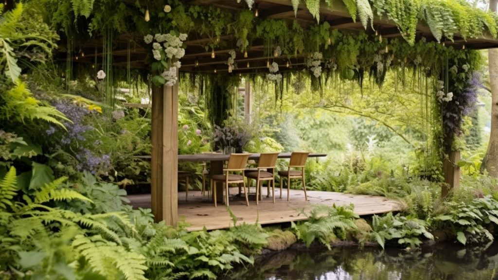 pergola sur mesure vegetal